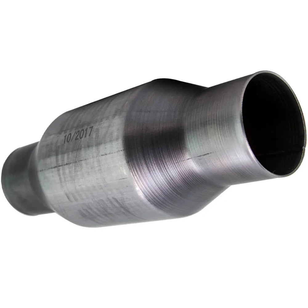 2pcs 1pair Catalytic Converter 2.5 inch High Performance Spun Body 410250 Stainless Steel-BeeSpareParts