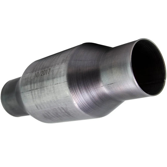 2pcs 1pair Catalytic Converter 2.5 inch High Performance Spun Body 410250 Stainless Steel-BeeSpareParts