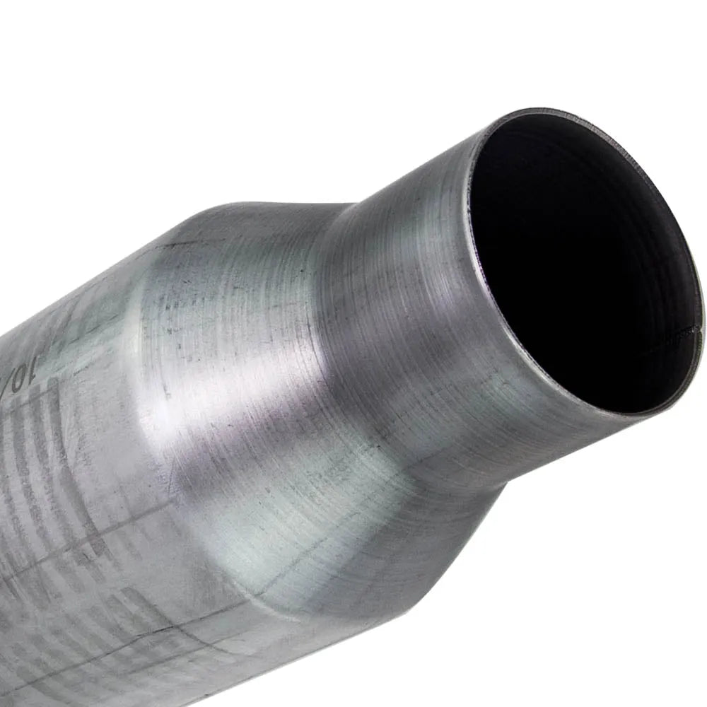 2pcs 1pair Catalytic Converter 2.5 inch High Performance Spun Body 410250 Stainless Steel-BeeSpareParts