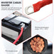 2Pcs 2 Gauge Battery Cable 60cm Copper Power Inverter Wire Cable with 3/8'' Lugs Durable Inverter Cable for Car Marine Solar RV-BeeSpareParts