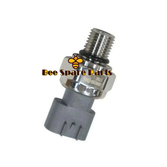 2PCS 499000-7341 4990007341 98027456 Fuel Rail Pressure Sensor for Hitachi JCB Sumitomo Case SH200 SH240 210X2 ZX200 ZX210W-BeeSpareParts