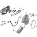 2pcs 51217175652 New ABS Wheel Speed Sensor For BMW 5' F10 F11 LCI 523i 535i 528i N52N 520d B47-BeeSpareParts
