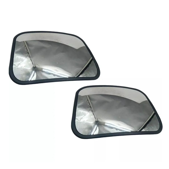 2PCS 9X12" Mirror For Excavator Komatsu Hitachi Kobelco Caterpillar CAT Sumitomo-BeeSpareParts