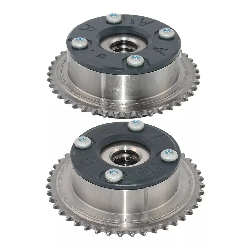 2pcs Intake & Exhaust Camshaft Adjuster For Mercedes M271 C230 SLK200 C200 1.8L-BeeSpareParts