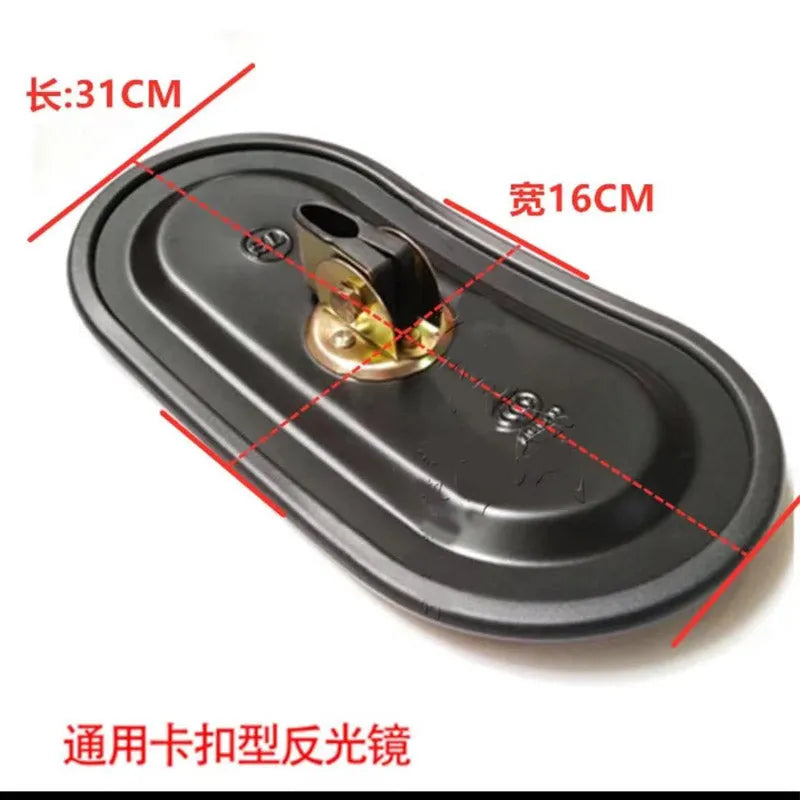 2pcs Universal rearview mirror For Excavators Forklift Loaders-BeeSpareParts