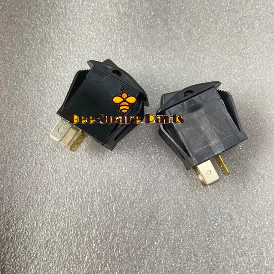 2pcs Aftermarket A/C Rocker Switch 7169112 6719176 For Bobcat Skid Steers-BeeSpareParts