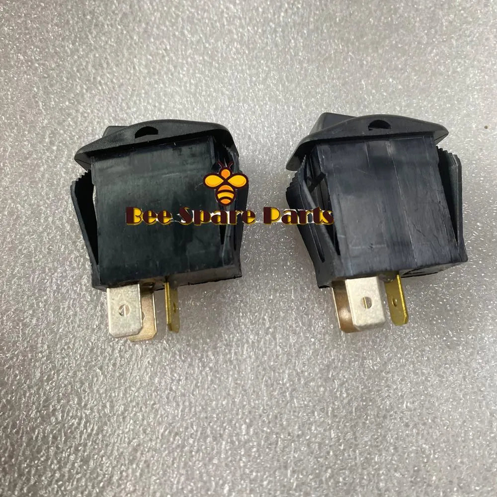 2pcs Aftermarket A/C Rocker Switch 7169112 6719176 For Bobcat Skid Steers-BeeSpareParts