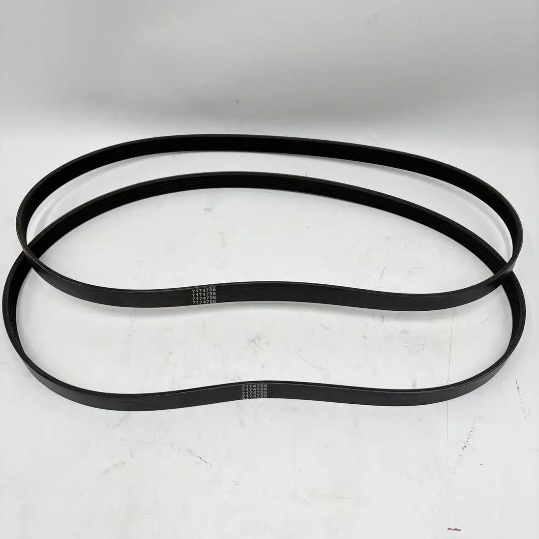 2Pcs Alternator Belt 7174706 for Bobcat A770 S750 S770 S850 T750 T770 T870 Skid Steer Loaders-BeeSpareParts