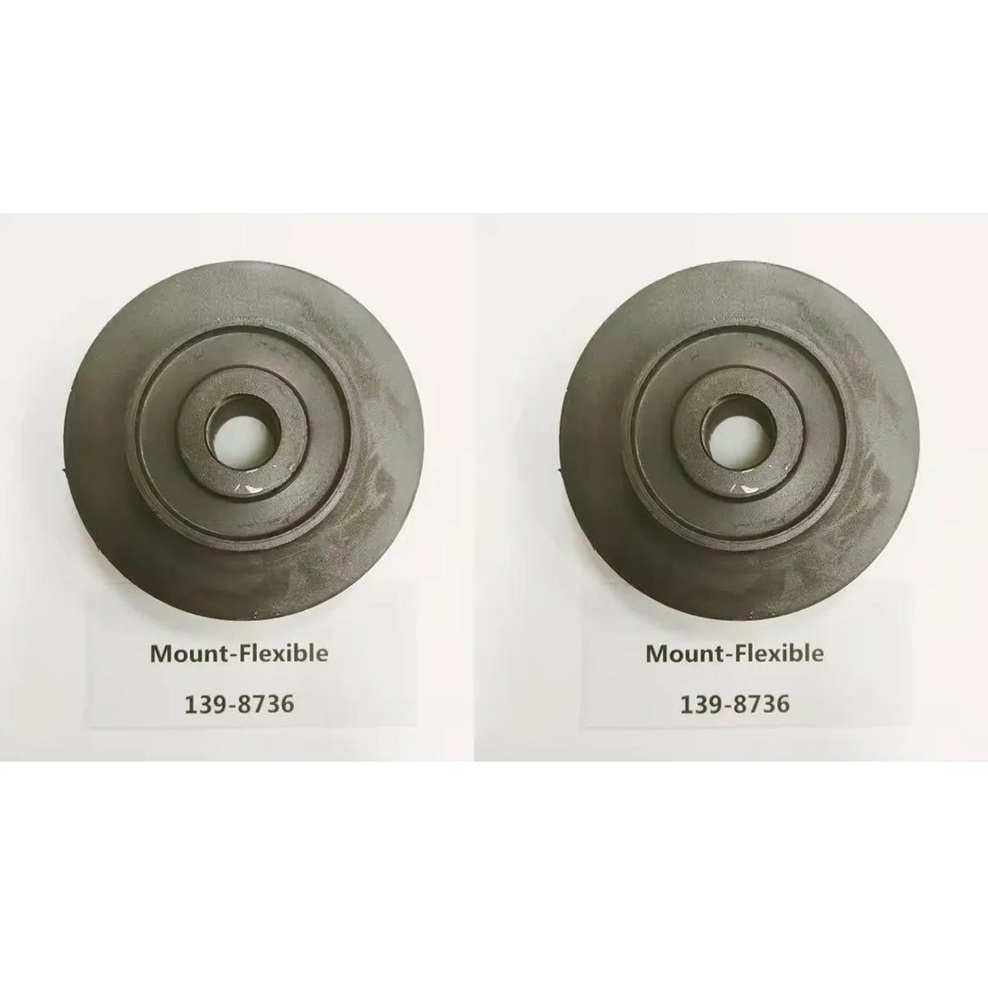 2PCS Engine Mount Cushion 139-8736 139-8737 109-9349 109-9350 Fit for Cater C9 C13-Replacement Aftermarket Parts