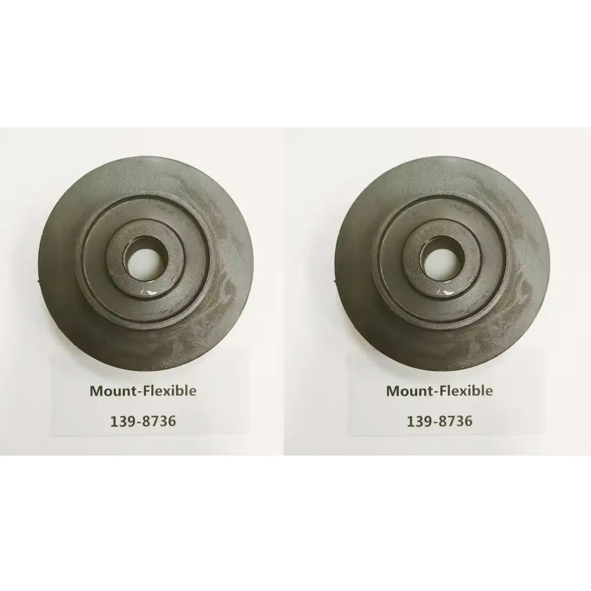 2PCS Engine Mount Cushion 139-8736 139-8737 109-9349 109-9350 Fit for Cater C9 C13-Replacement Aftermarket Parts