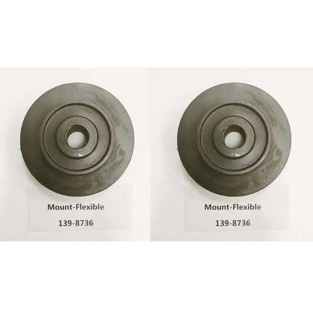 2PCS Engine Mount Cushion 139-8736 139-8737 109-9349 109-9350 Fit for Cater C9 C13-Replacement Aftermarket Parts