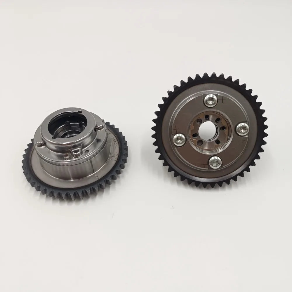 2pcs Exhaust+Intake Timing Sprocket Gear for Mercedes Benz C250 SLK250 M271 1.8T-BeeSpareParts