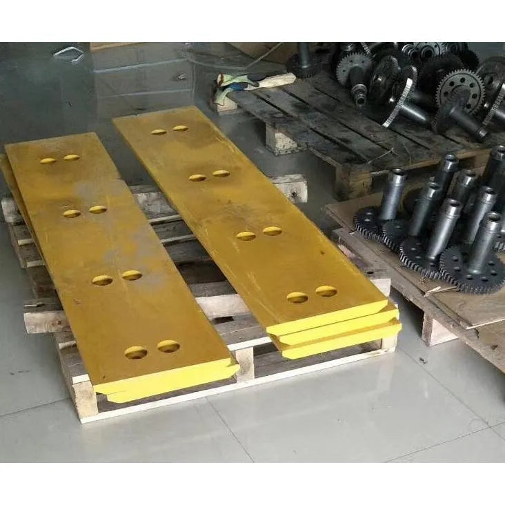 2PCS Fits China XCMG wheel loader bucket center blade spare parts 253402997 ZL50GN LW500 cutting edges-BeeSpareParts