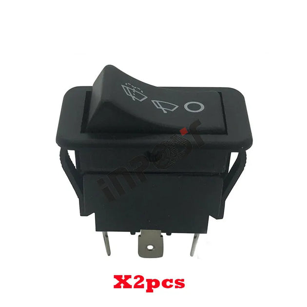 2pcs For Bobcat Wiper Switch 7001709 S510 S530 S550 S570 S590 S595 S630 S650 S740 S75-BeeSpareParts