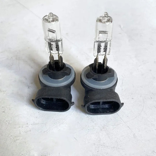 2pcs Headlight Bulb Light 6675336 Lens Lamp for Bobcat Skid Steer Loader 5600 751 753 763 773 863 864 873 883 963 A220 A300 A770 S130 S150 S160 S175 S185 S205 S220 S250 S300 S330 S510 S530 S550-BeeSpareParts