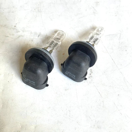 2pcs Headlight Bulb Light 6675336 Lens Lamp for Bobcat Skid Steer Loader 5600 751 753 763 773 863 864 873 883 963 A220 A300 A770 S130 S150 S160 S175 S185 S205 S220 S250 S300 S330 S510 S530 S550-BeeSpareParts