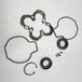 2pcs KFP51 Repair Kit Japan Double Pump Hydraulic Pump Gear Pump Repair Kit-BeeSpareParts