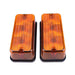 2PCS LED Warning Light 92185C1 for Case 7110 7120 7130 7140 7150 7210 7220 8910-BeeSpareParts