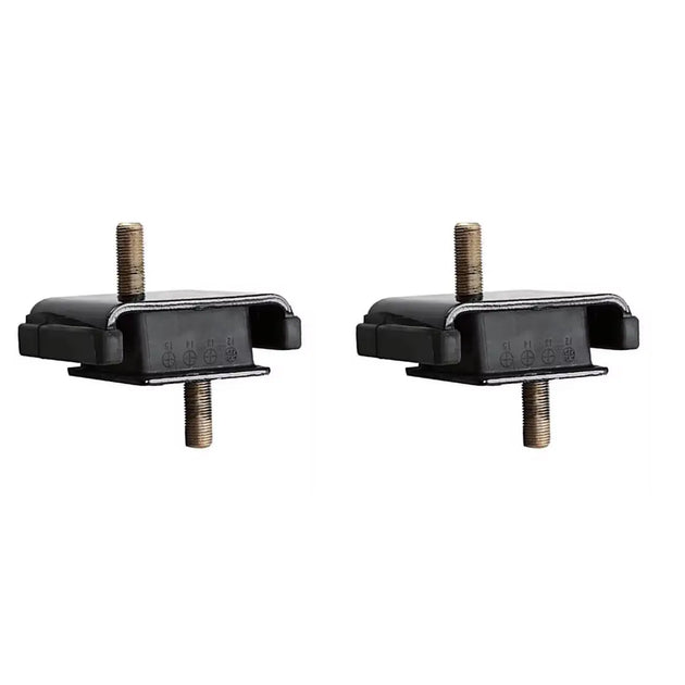 2Pcs Mount Insulator 12361-23600-71 for Toyota Engine 1DZ 2Z Forklift 6FD10 6FD30-Mounting Rubber Cushion-BeeSpareParts