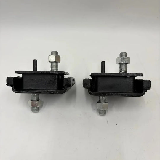 2Pcs Mount Insulator 12361-23600-71 for Toyota Engine 1DZ 2Z Forklift 6FD10 6FD30-Mounting Rubber Cushion-BeeSpareParts