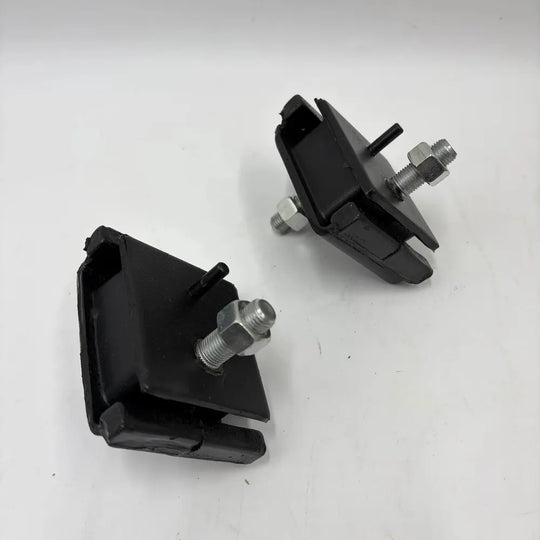 2Pcs Mount Insulator 12361-23600-71 for Toyota Engine 1DZ 2Z Forklift 6FD10 6FD30-Mounting Rubber Cushion-BeeSpareParts