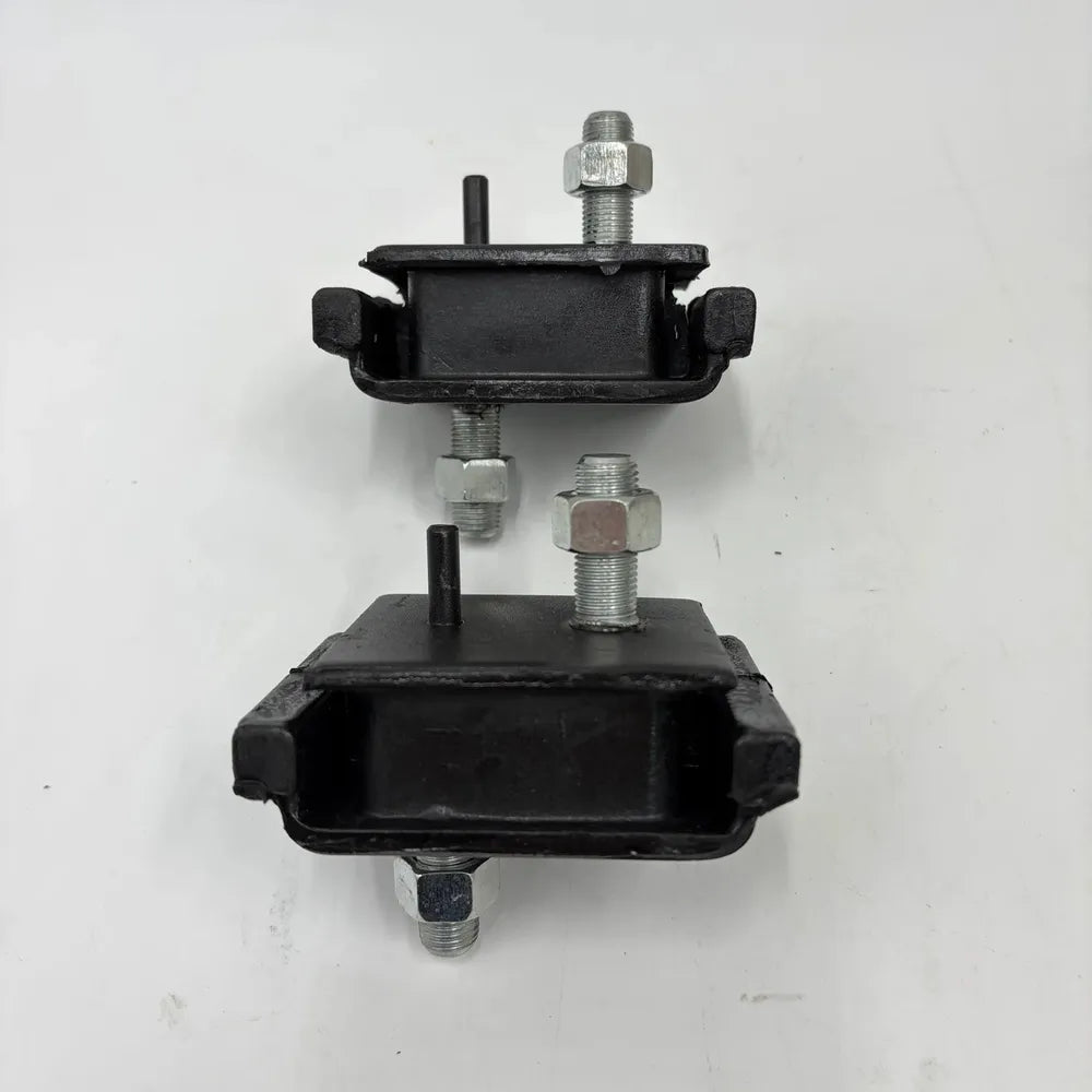 2Pcs Mount Insulator 12361-23600-71 for Toyota Engine 1DZ 2Z Forklift 6FD10 6FD30-Mounting Rubber Cushion-BeeSpareParts