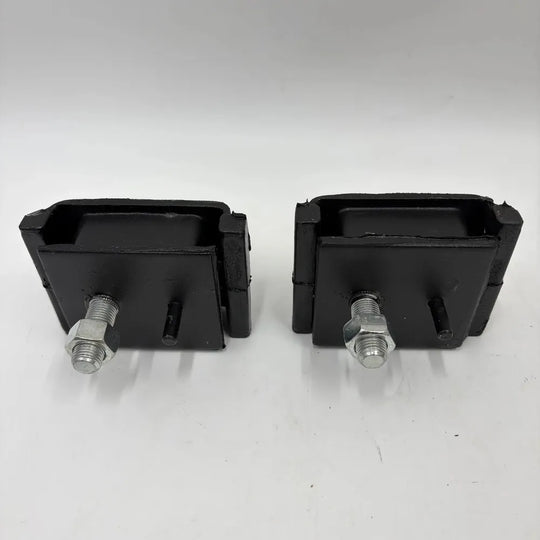 2Pcs Mount Insulator 12361-23600-71 for Toyota Engine 1DZ 2Z Forklift 6FD10 6FD30-Mounting Rubber Cushion-BeeSpareParts