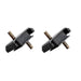2Pcs Mount Insulator 12361-23600-71 for Toyota Engine 1DZ 2Z Forklift 6FD10 6FD30-Mounting Rubber Cushion-BeeSpareParts