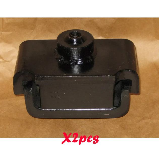 2PCS REAR ENGINE MOUNT for HITACHI EX200 EX200-1 EX200-2 EX200-3 EX200-5 #4248362-Replacement Aftermarket Parts