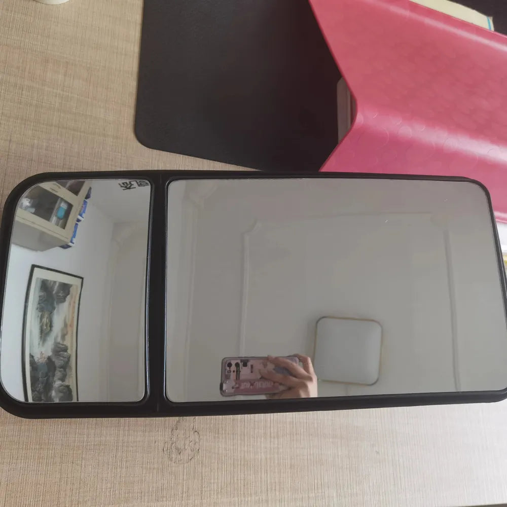 2pcs Rearview Mirror Wheel Loader Parts 801902760 802149639 for XCMG-BeeSpareParts