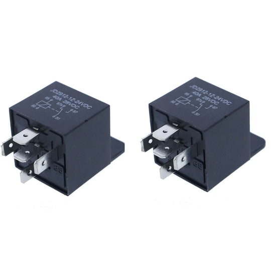 2pcs Relay 24VDC 40/30A 56302GT 78098GT for Genie GR-08 GR-20 GS-1530 GS-1930 GS-2632-BeeSpareParts