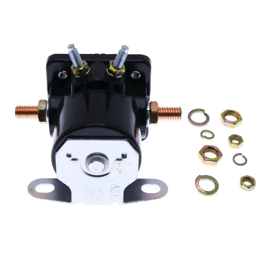 2pcs Starter Solenoid Relay For Ford Tractor 2000 3000 4000 5000 2600 3500 3550 3600-BeeSpareParts