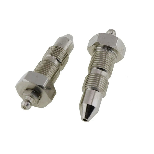 2pcs Track Adjusting Grease Valve 2444P803 For Kobelco SK60 SK100 SK120 SK130 SK135SR SK200 SK210 SK235SR SK250 SK300 SK400-BeeSpareParts