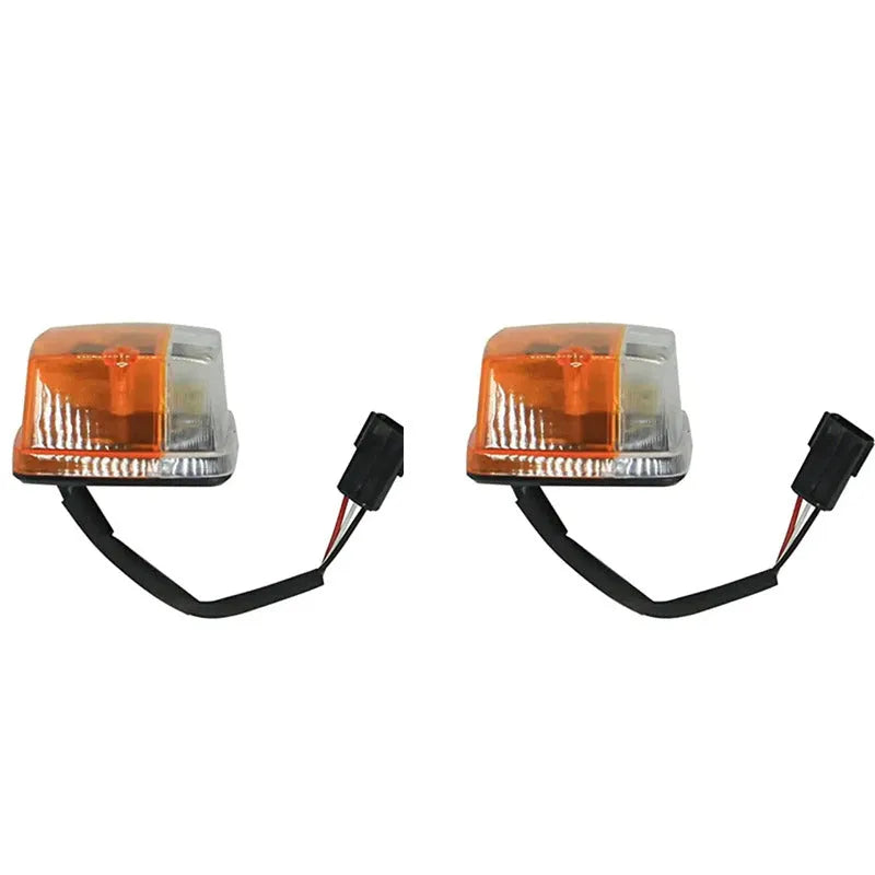 2pcs Turn Light 6665727 for Bobcat Skid Steer Loader 873 863 A220 A300 S130 S150 S160 T190 T250 T300-BeeSpareParts