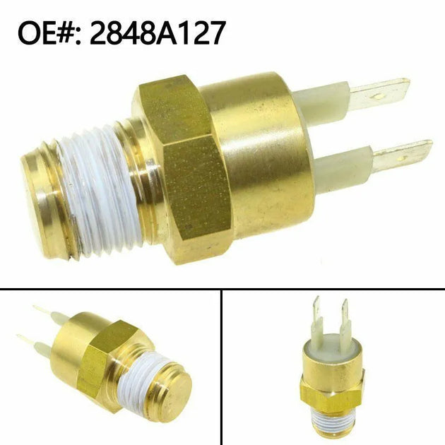 2PCS Water Temperature Sensor 2848A127 for Perkins 903.27 1004.40T 1006.6T 103C-33 1103D-33TA 1104C-44 1104C-44T 1104C-44TA-BeeSpareParts