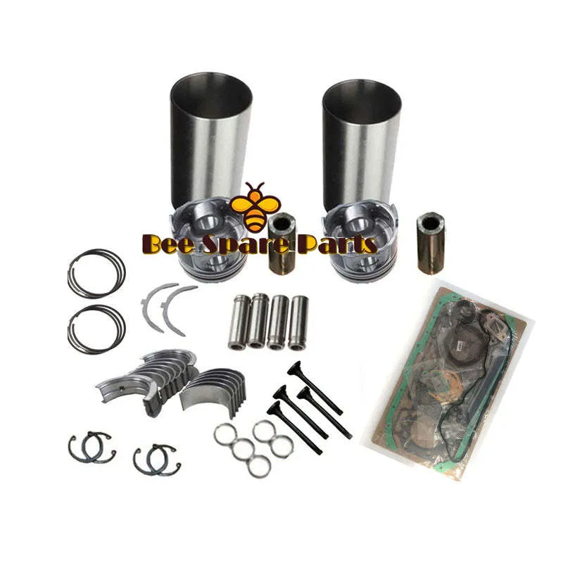 2TNV70 Piston Kit W/ Ring For Yanmar Engine Hitachi 8NX TAKEUCHI T108 Excavator-Replacement Aftermarket Parts
