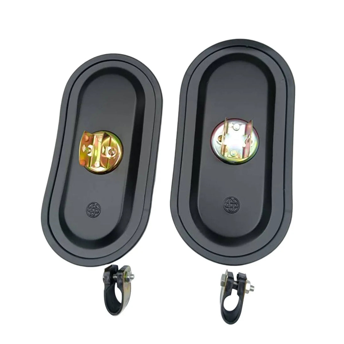 2X Rear View Mirror 4420724 4416704 for John Deere120D 135D 160C 490 790 200CLC-BeeSpareParts