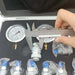 3 Gauge Hydraulic Pressure Gauge Set for Excavator Hydraulic Pressure Measurement Kit-BeeSpareParts