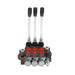 3 Spool P40 Hydraulic Directional Control Valve, Manual Operate 13GPM-BeeSpareParts