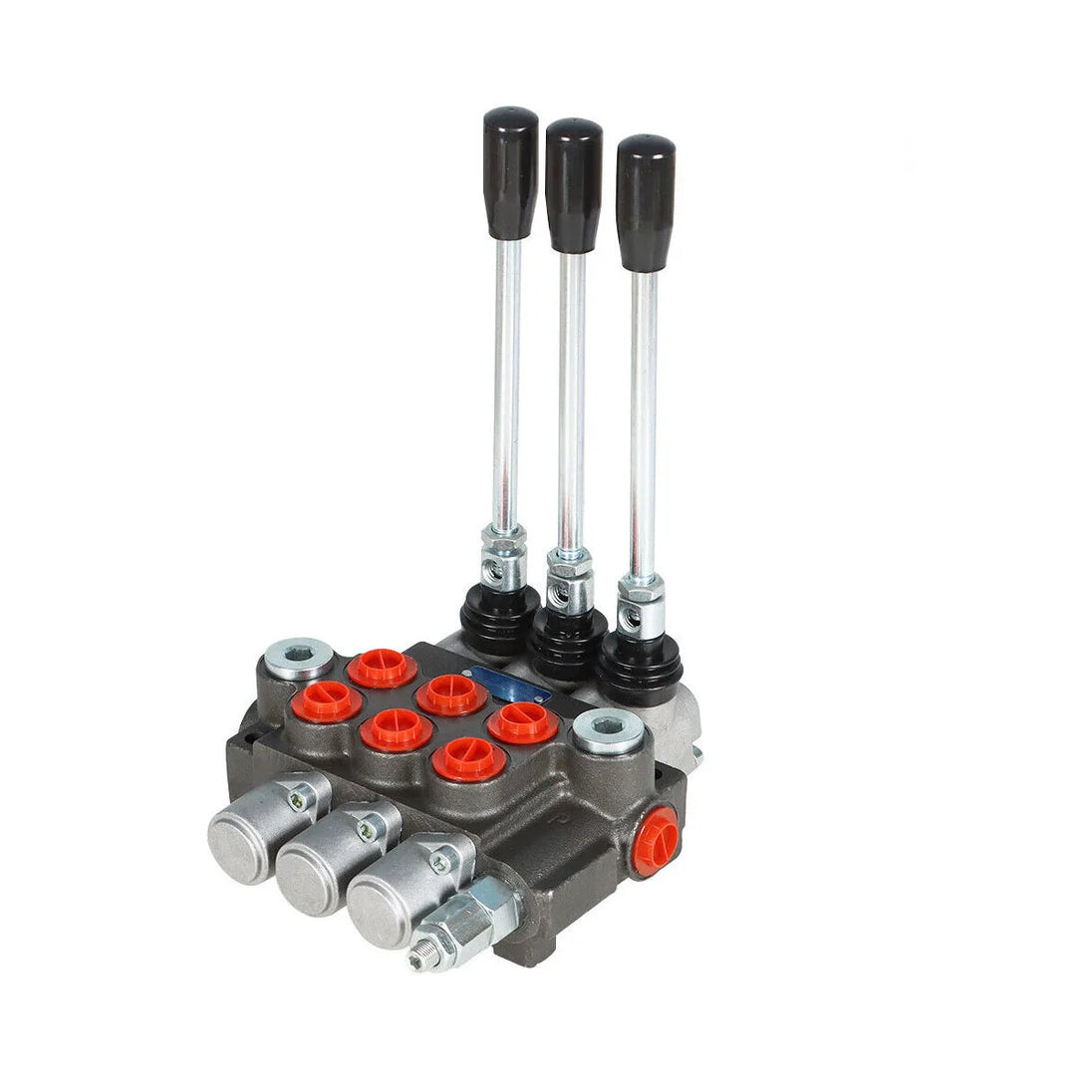 3 Spool P40 Hydraulic Directional Control Valve, Manual Operate 13GPM-BeeSpareParts