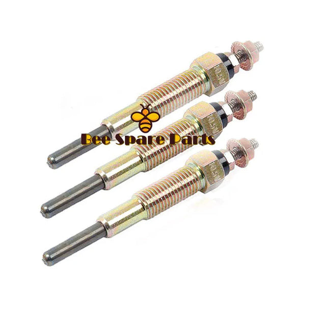 3 PCS Glow Plug SBA185366060 for New Holland Tractor 1215 1220 1320 1510 1900-BeeSpareParts