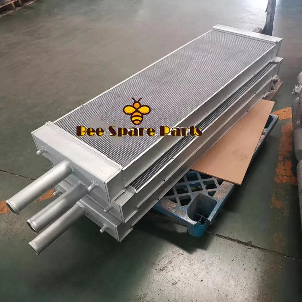 3 PCS Water Radiator Core ASS'Y 21T-03-31711 21T0331711 for Komatsu Excavator PC2000-8-BeeSpareParts