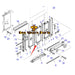 3 PCS Water Radiator Core ASS'Y 21T-03-31711 21T0331711 for Komatsu Excavator PC2000-8-BeeSpareParts