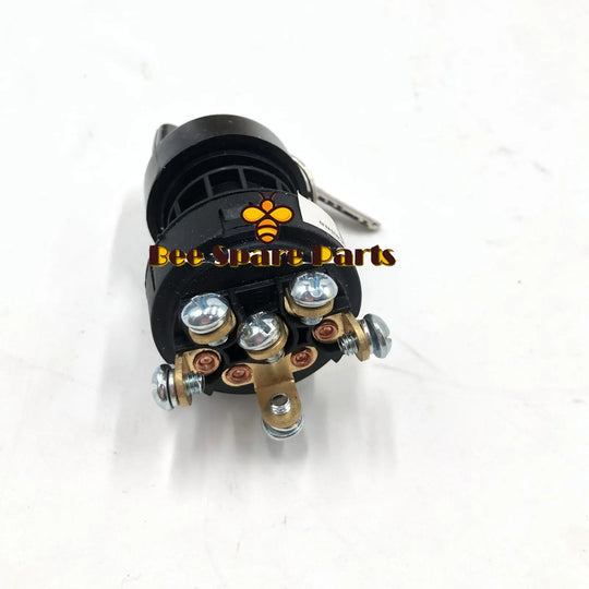 3-Position Ignition Switch with Keys 96008-SGT 96008S for Genie S TZ QS Series-BeeSpareParts