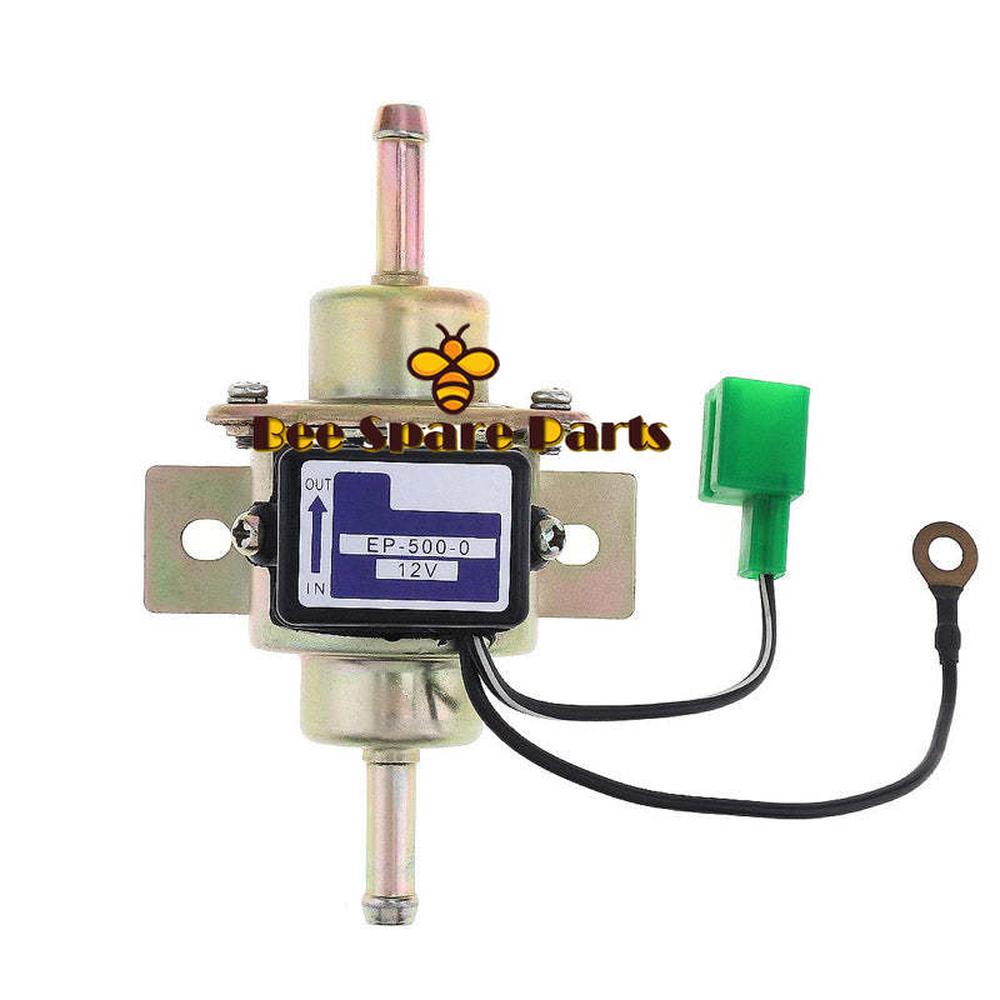 12V Electric Silvery Fuel Pump 3-5 PSI 8188-13-350 Diesel Gasoline For EP-500-0-Replacement Aftermarket Parts