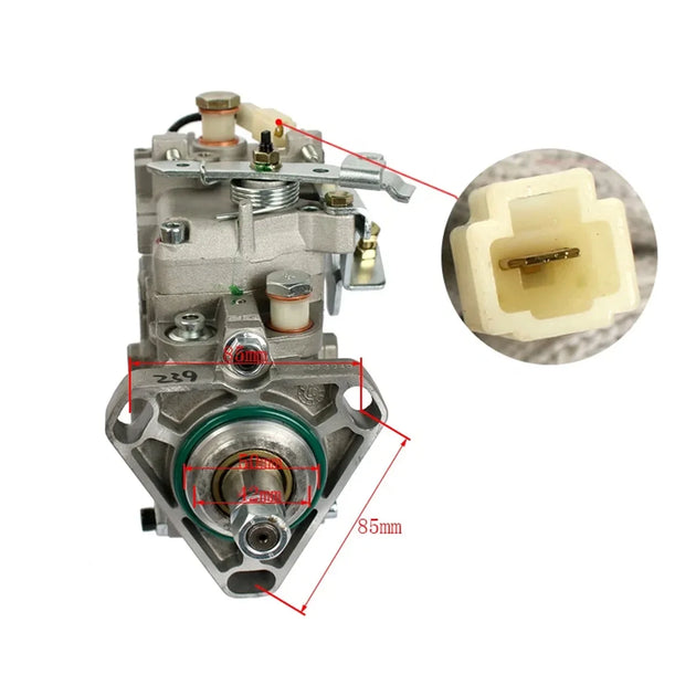 32B65-00020 104661-3050 Fuel Injection Pump Fits Mitsubishi S6S Engine-Replacement Aftermarket Parts