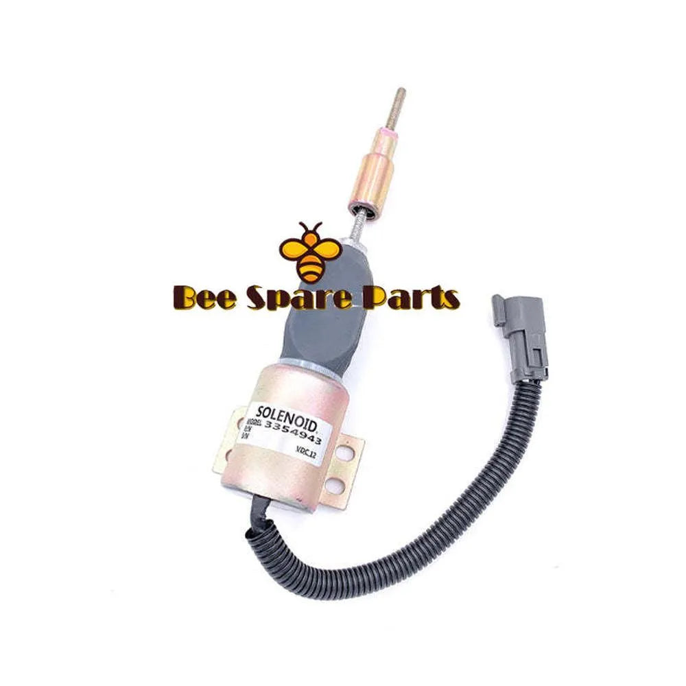 3354943 961000780024 TRA130805 12V Fuel Shutdown Solenoid Valve for Cummins truck Engine 6CT 12V-Solenoid & Solenoid Valve-BeeSpareParts