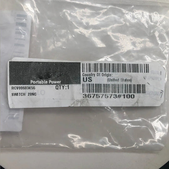 36757573 Pressure Switch for IngersoII Rand Doosan Portable Compressor-BeeSpareParts