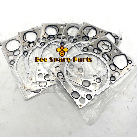 6pcs 612600040646 cylinder head gasket for weichai WD10G24062  engine