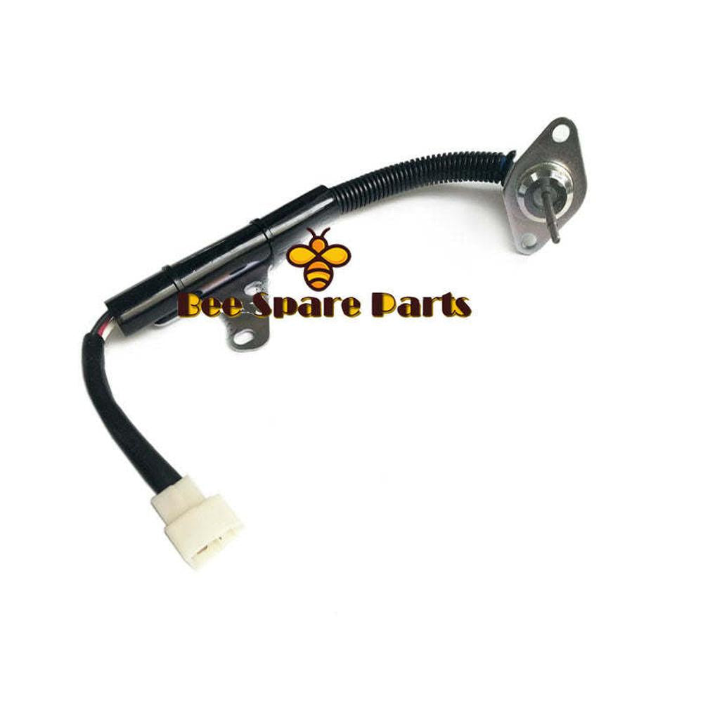 Fuel Shut Off Stop Solenoid 1E152-60011 1E15260011 for Kubota V2203 Engine-Replacement Aftermarket Parts